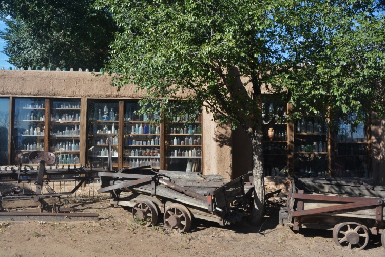 mining equipment outside museum